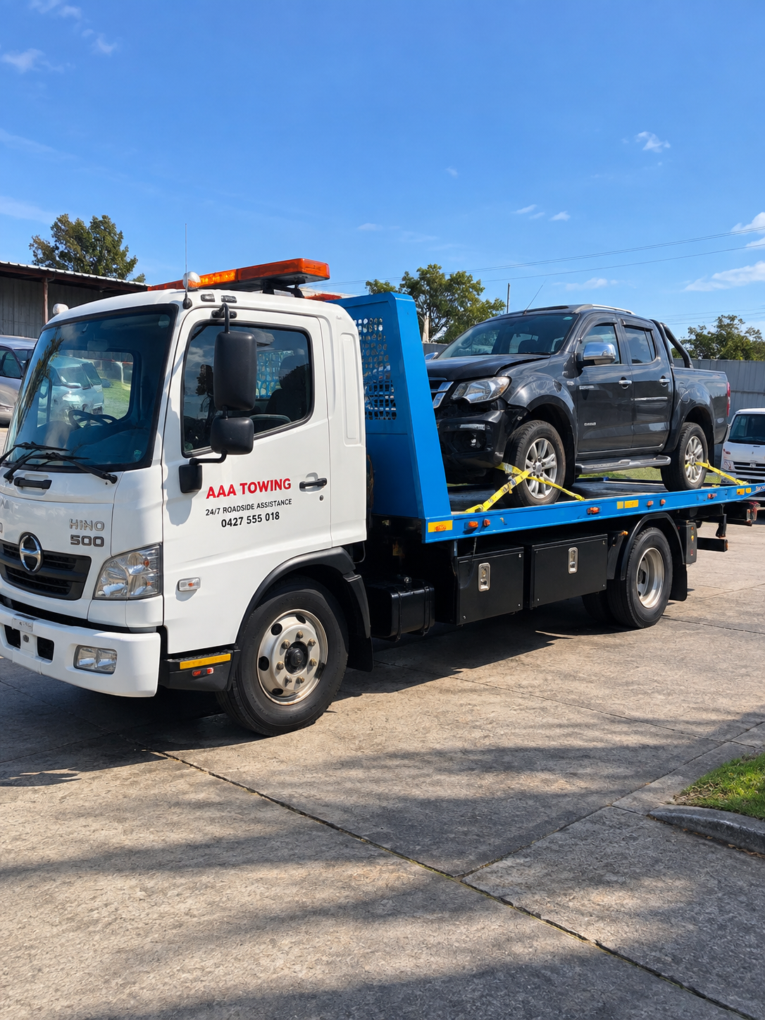 Automotive service vehicle