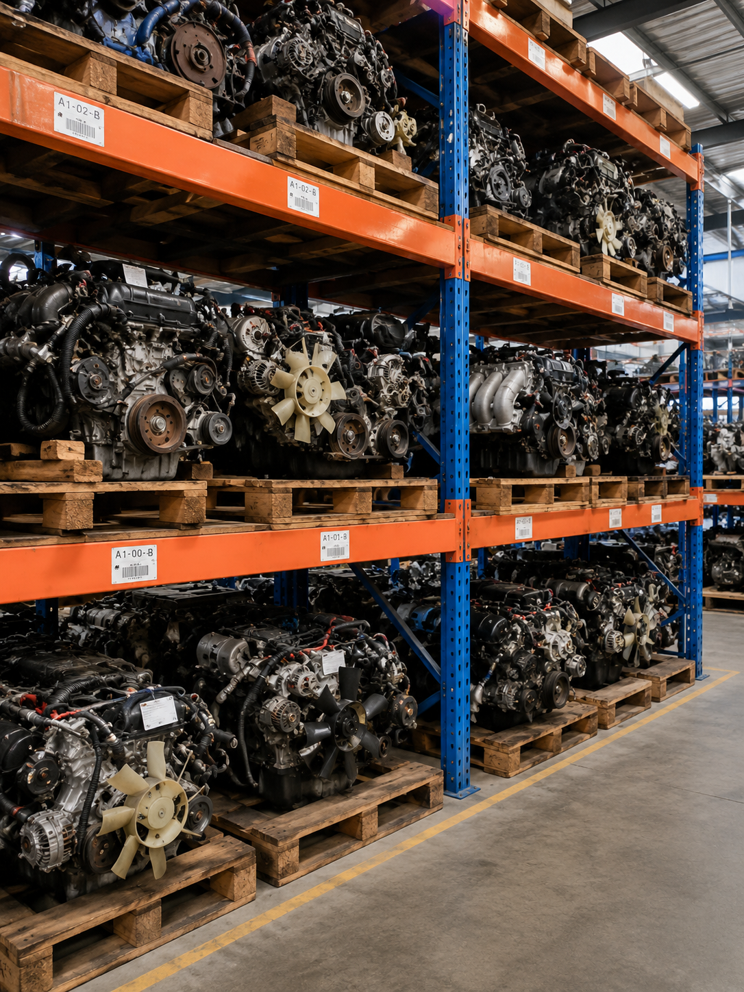 Automotive parts storage